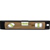 TORPEDO LEVEL, MAGNETIC 10" ALUMINUM AND BAMBOO