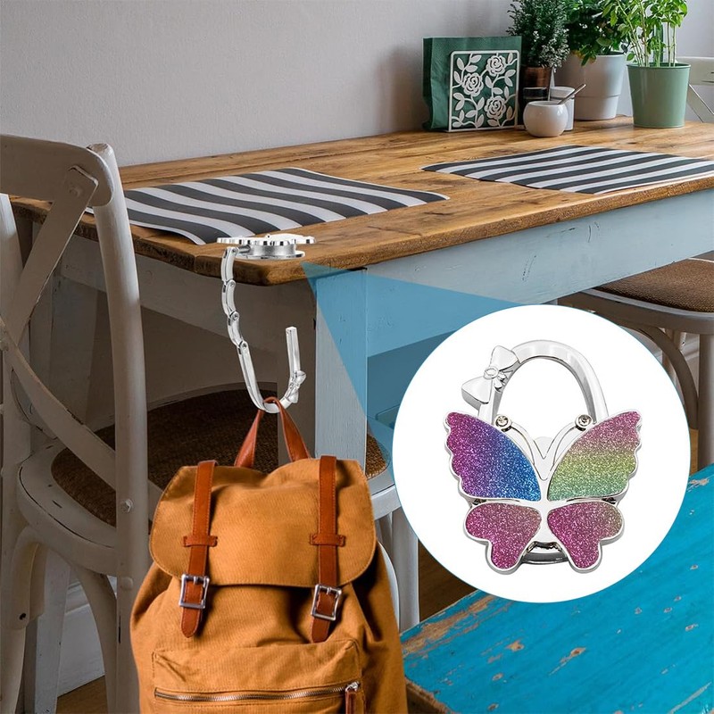 Bag Holder for Table, Handbag Holder for Table, Butterfly Shape