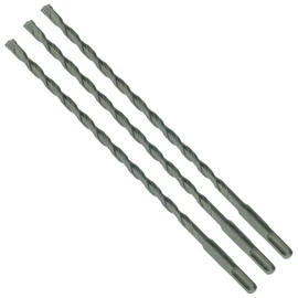 3 x SabreCut SDSB7_3 7mm x 210mm PGM Approved SDS Plus Drill Bits For Stone Concrete Brick