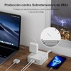 BN-LINK Regleta Multicontacto Pared con 8 Salidas Ca y 3