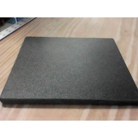 HDPE Cutting Board Black Plastic 8" X 12" X 1/2" Commercial Grade