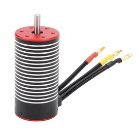 SUNGOOYUE 3670 RC Brushless Motor,Aluminum Alloy Brushless Motor for 1/8 1/10 RC Car Truck Upgrade Parts Accessories (1900KV)