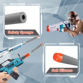 Nerf Bullets - 400 Pieces Nerf Darts Nerf Elite Gun Bullet Ultra Refill Darts Foam Darts for N-Strike Elite Blasters Series by VCOSTORE