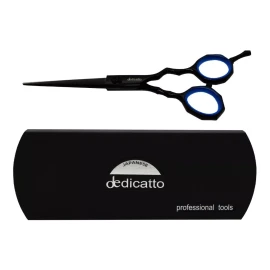 Dedicatto Tijera Japonesa Estilista Barbero 5.5 Pul Dedicatto Titanio