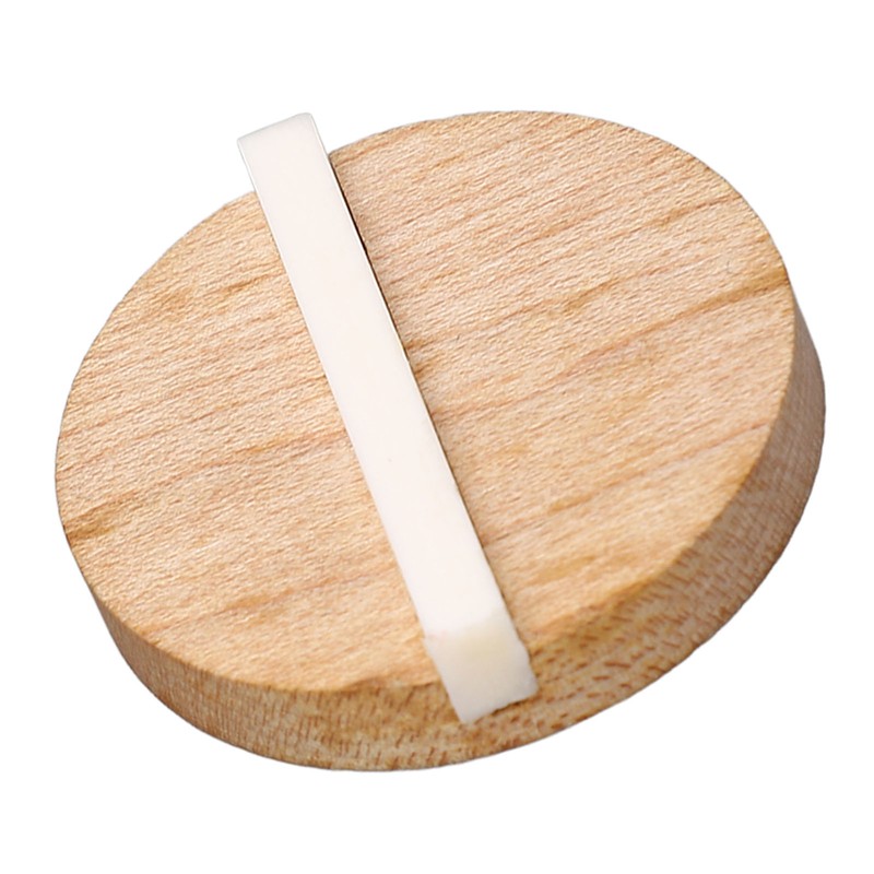 Guitar Resonator Biscuit Replacement Maple Wood Biscuit with Ox Bone