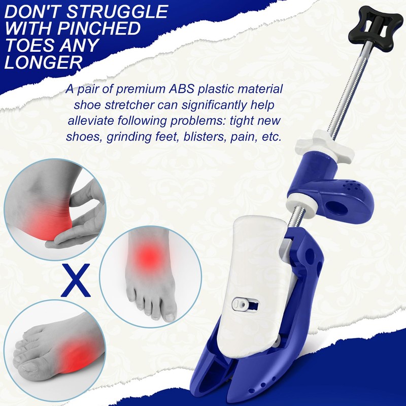UNIKOO Shoe Stretcher, Professional Shoe Stretchers Wide Feet for Men