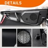 CUSAUTV 6.5 inch Front Door Speaker Pods Kit Compatible with