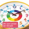 Kiddus Children's Wall Clock, Boys and Girls, Analogue Learning Clock