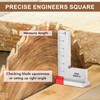 Fentar Engineer's Square, Precise 90° Try Square Made of Solid