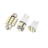 uxcell 12pcs DC 12V White LED Light Bulb Lamp Interior