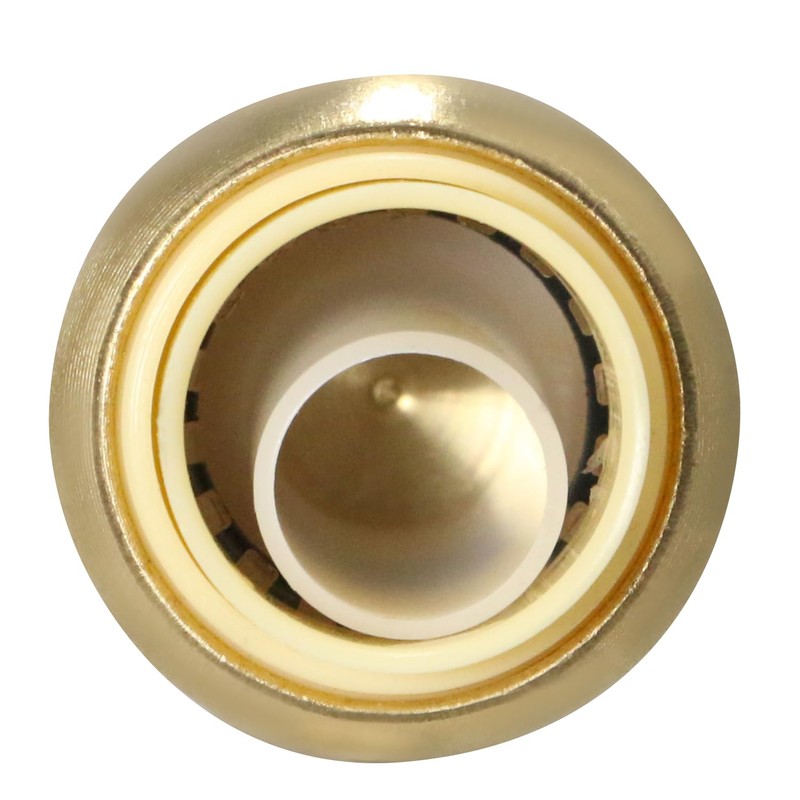 XFITTING 1/2 inch Push Fit Cap, Push to Connect End