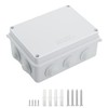 LeMotech ABS Plastic Dustproof Waterproof IP65 Junction Box Universal Electrical