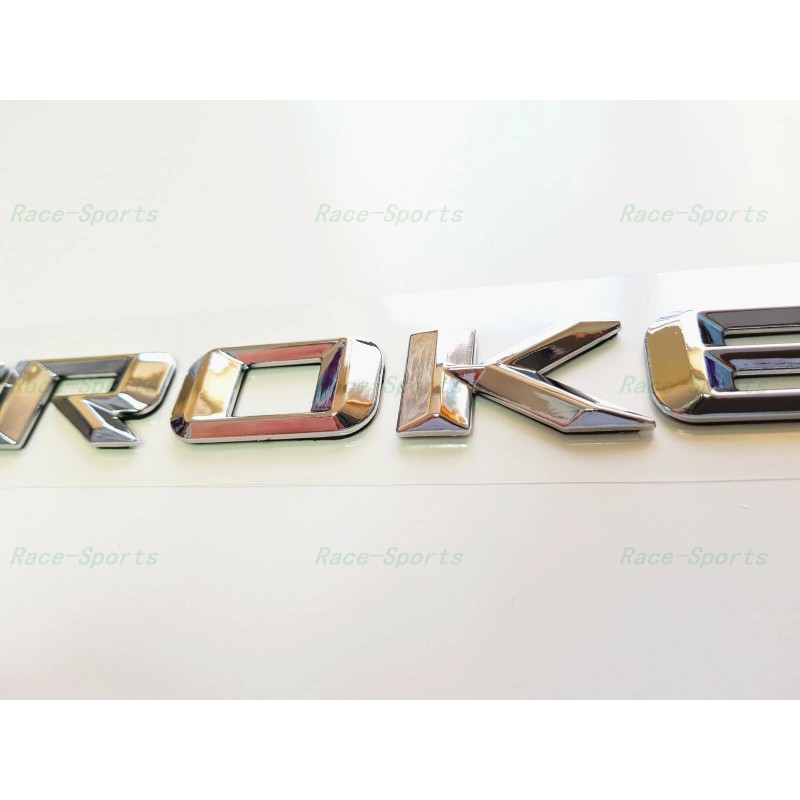 Jeep NEW 2PCS Kits Chrome GRAND CHEROKEE 3D Letters Emblems