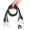 com-four® 3 x Rubber Tensioners - Luggage Tensioners with White