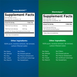 BEAM MINERALS BEAM Minerals Micro-BOOST Humic Mineral Blend | Plant-Based Multi Minerals Supplement & Electrolytes Liquid | Micronutrients Supplements | Deficiency Support | Pure Natural Antioxidant | Keto Friendly