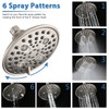 Proox Double Shower Head with Built-in Valve, High Pressure 6