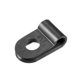 sourcing map 200Pcs Nylon R-Type Cable Clamp Organizer Cord Clips for Wire Management 3.1mm CC-0