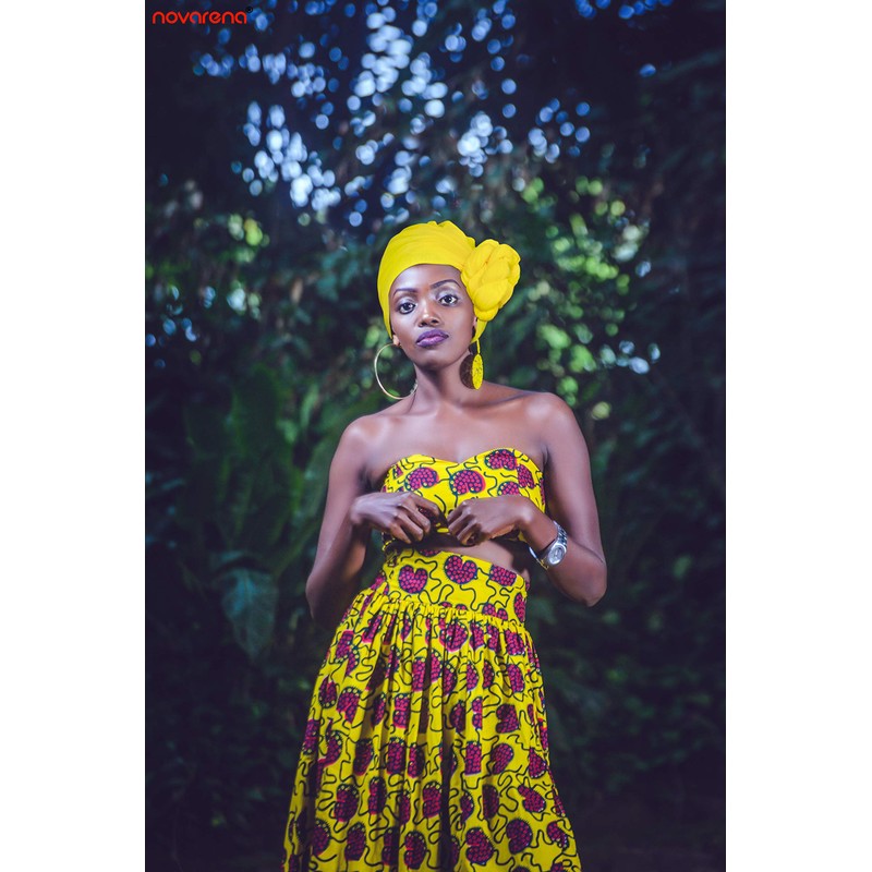 Ankara - Diadema con estampado africano suave para cabeza de