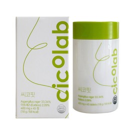 Ccolab 씨코랩 씨코핏 400mg x 45정 1개 / 써클 Cicolab Cicofit 400mg x 45 Tablets 1 Pack / Circle