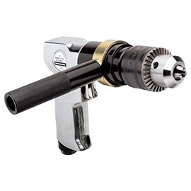 1/2 Inch Pneumatic Air Drill Reversible Gun Drill Variable Speed Drilling Tool Engraving Grinder 360 Degree Reversible Dead Handle