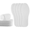 JWFLCK 20 Pairs Disposable Insoles - Breathable Shoe Liners for