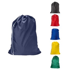 Extra Large Laundry Bag 30"x40" Durable w/Locking Drawstring Closure (Blue)
