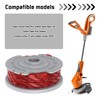 XIJIANG 2Pcs Replacement Strimmer Spool, OEM 599431990 Replacement Spool Line