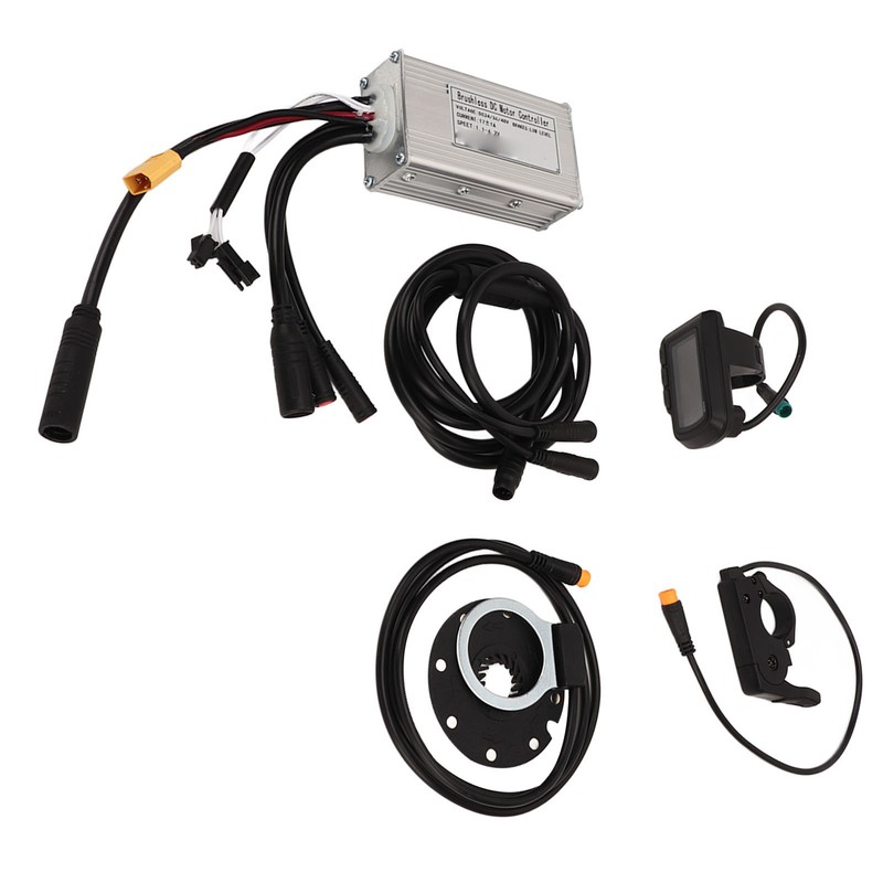 Bike Conversion Kit 17A Speed Controller EN06 Panel Thumb Throttle