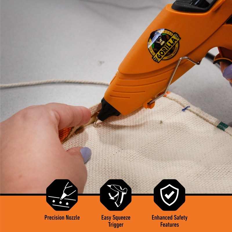 Gorilla Hot Glue Gun Kit (Pack of 1 Full Size