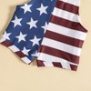 Baby Boy 4th of July Outfits American Flag Romper 4th