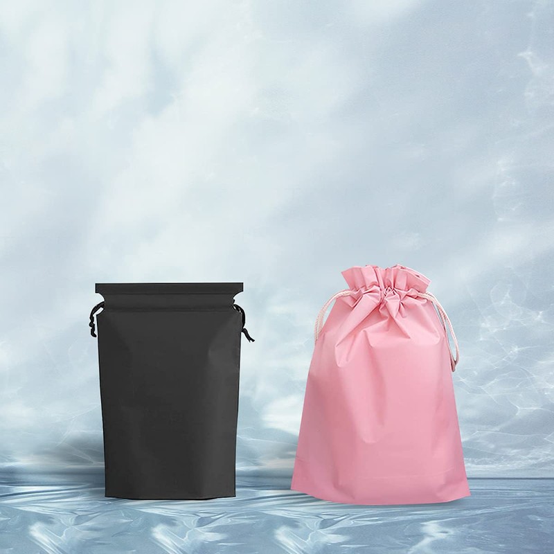 6 Pcs Travel Storage Waterproof Drawstring Bags, Storage Sack for