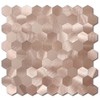 BeNice Peel and Stick Backsplash Hexagon for Kitchen 3D Adhesive