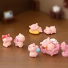 Opexicos 12Pcs Adorable Car Interior Decorations Cute Piggy Car Ornaments