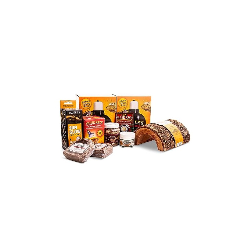 Fluker's Bearded Dragon Deluxe Starter Kit - Includes The Essentials