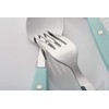 ANNOVA Silverware Set Stainless Steel Cutlery Color Handle With Rivet/Retro
