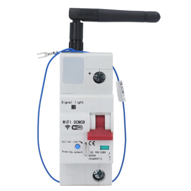 Smart WiFi Circuit Breaker Voice Speaker Mobile Remote Control 1P