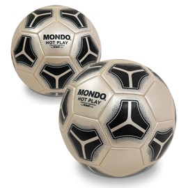 MONDO Toys Pallone da Calcio Cucito Hot Play-Prodotto Ufficiale 5-400 g-2 assortiti-13453, Colori Assortiti, Misura 5, 13453