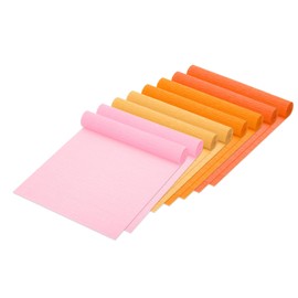 PATIKIL 8.2ft Crepe Paper Roll, 8 Roll 10" Width Soft Paper Streamer Sheet for Craft Flower Making Wrapping Party Birthday Wedding Decoration Ornament, Multicolored 5