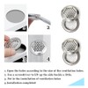CEEYSEE Pack of 30 Stainless Steel Ventilation Grille 35 mm