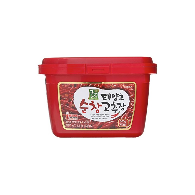 Jonga Vision Hot Pepper Paste, 1.1 Pound