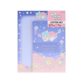 Sunstar Stationery Sanrio Character Letter Set, Little Twin Stars 50th Anniversary TS Night Sky S8908320
