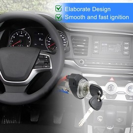 Shtuomoland Ignition Switch Lock Cylinder Assembly with 2 Keys Compatible with Hyundai Elantra 2017 2018 2019 2020 Replace 81905-F2230 81905F2230