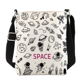 Outer Space Crossbody Bag Alien Gift Astronaut Fans Gift Space Merchandise (Space MB CA)