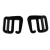 yuksok 2pcs Backpack g Shaped Hook Webbing Buckle Hardware, Lightweight