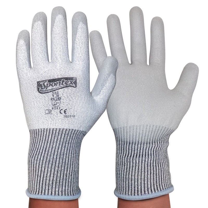 Spontex Cut Protection Work Gloves with Cut Protection