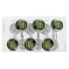 deciduous Forest Bird Deer Decorative Shower Curtain Hooks Rings Set