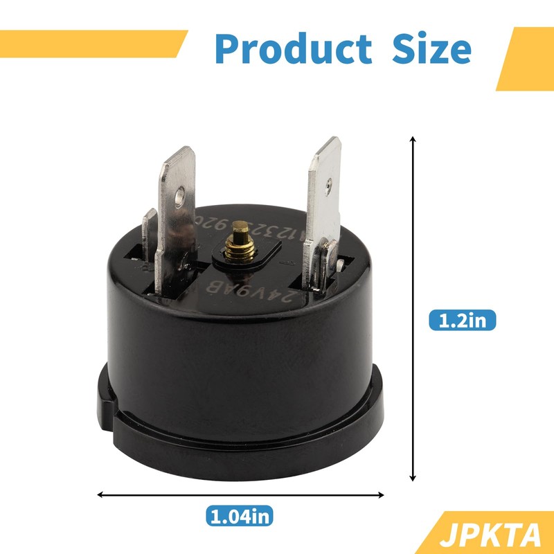6750CL0001D Refrigerator Compressor Overload Protector Replacement Part Compatible with Some