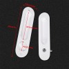 Ccjh White Oval Sliding Door Lock Sleek & Secure for