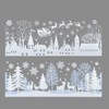 Davies Products Ltd 2 Long Snow Village Scene Window Decal
