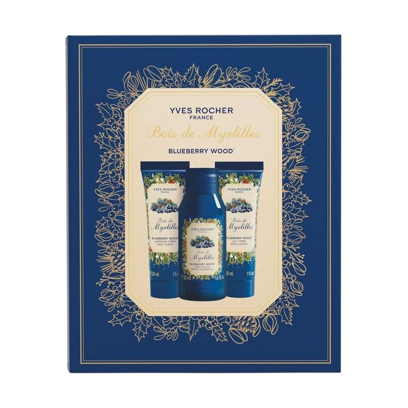 Kit Corporal Arándanos Azules Yves Rocher – 3 en 1